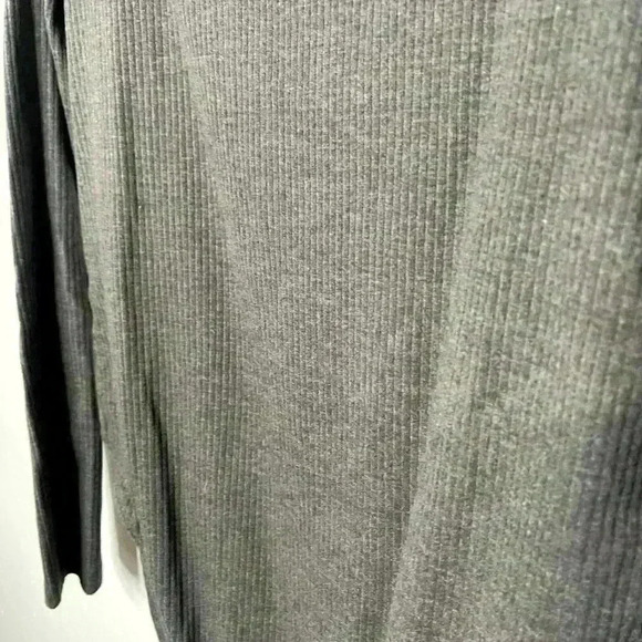 Old Navy Square Neck Long Sleeve Dark Gray Top Bodysuit XL - Picture 4 of 5